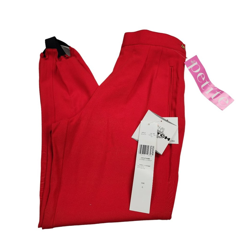 Vintage Chaus Petite NWT Red Stirrups‎ - Ski Pants - Size 6 80's